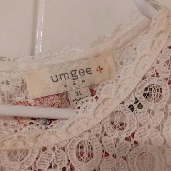 Women’s Umgee Bohemian Embroidered Short Sleeved Dress or Tunic - Picture 4 of 4